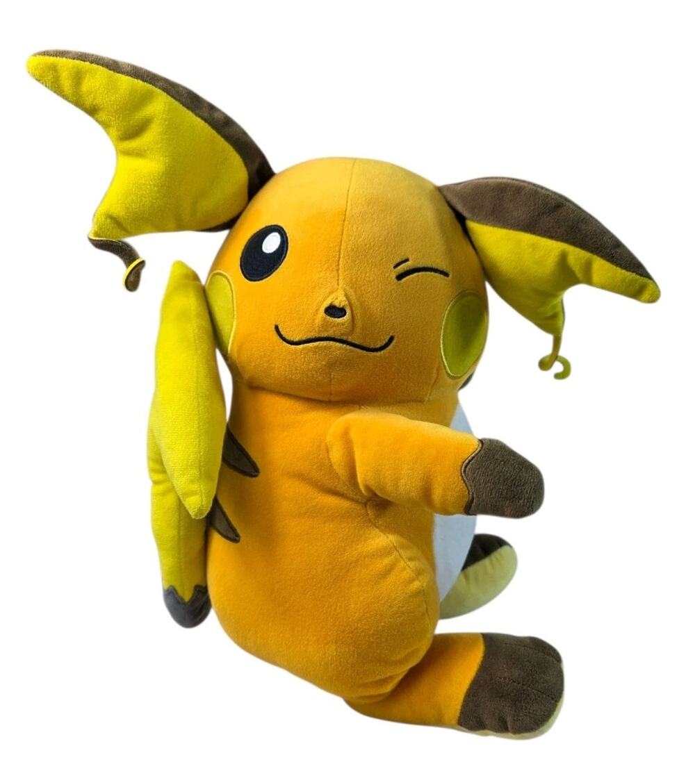Banpresto Pokémon Raichu 12" Plush Toy Pre-Loved